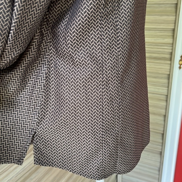 TAYLOR Investments Gold Label Non-Iron Blouse Size 14 - As New 100% Cotton - Picture 7 of 8